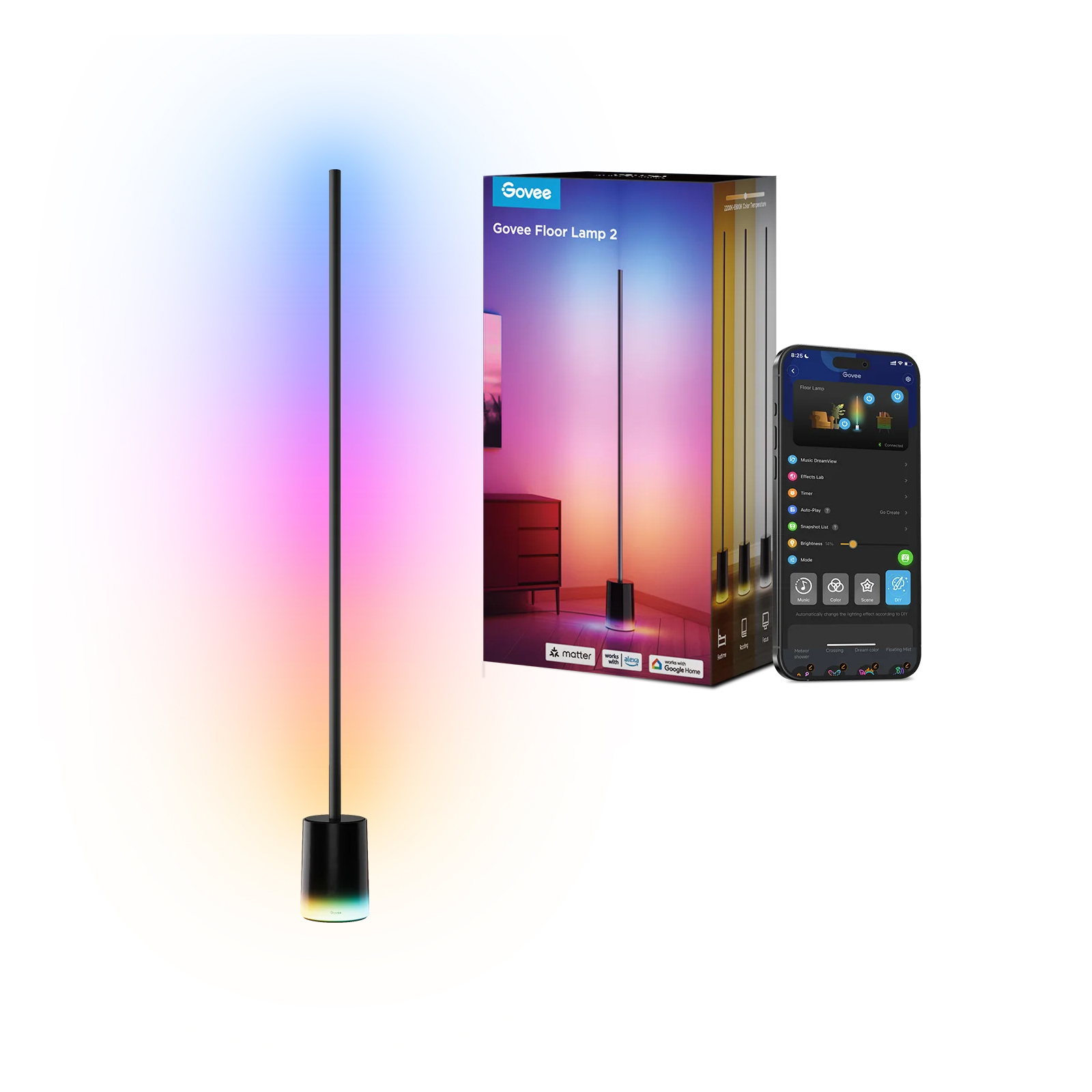 Светильник напольный Govee Floor Lamp 2 RGBIC